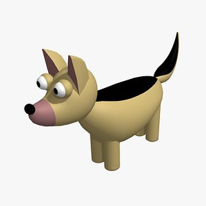 Game Ready Cartoon dog