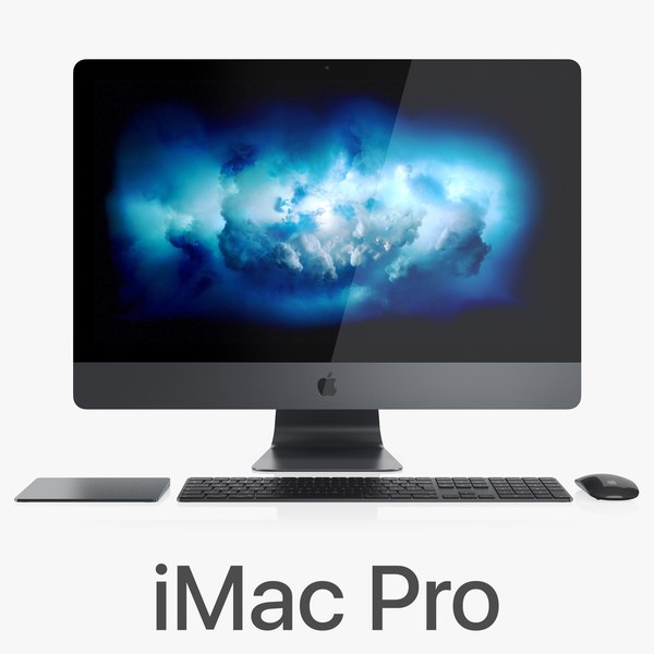 iMac Pro 27インチセット20173Dモデル - TurboSquid 1174950