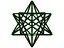 Wireframe Shape Stellated Dodecahedron