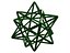 Wireframe Shape Stellated Dodecahedron
