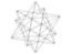 Wireframe Shape Stellated Dodecahedron