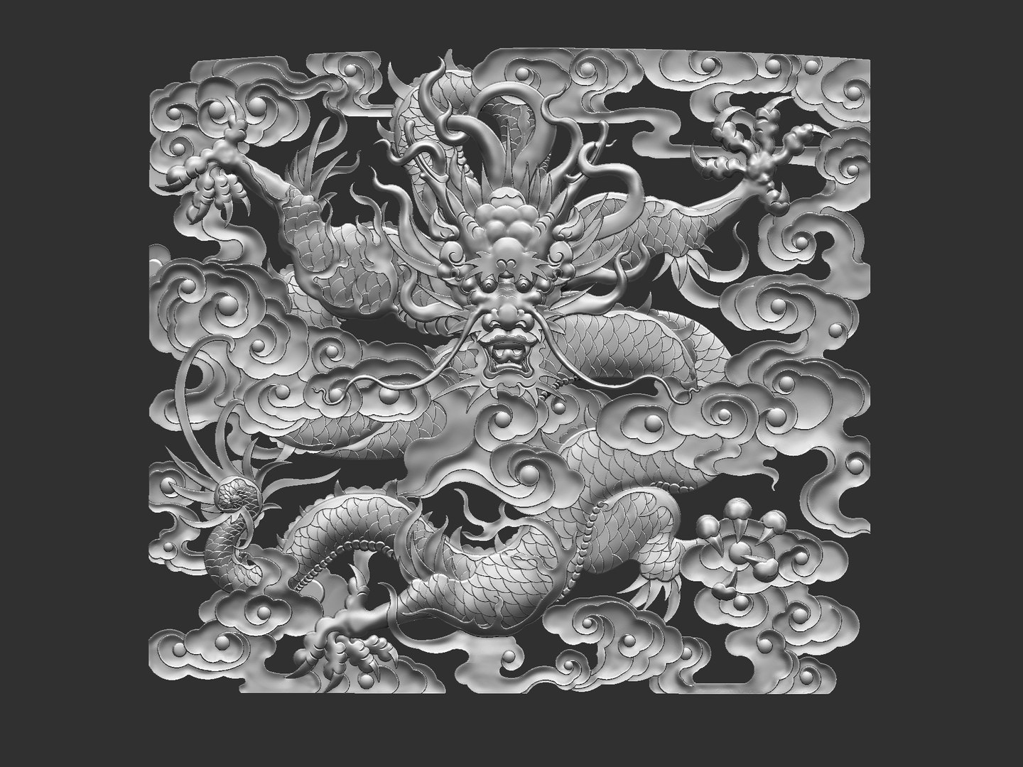 Dragon Pattern Model - TurboSquid 1822887