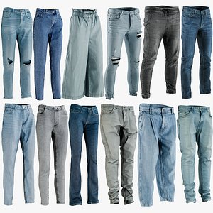 Men's and Women's Jeans Collection 8