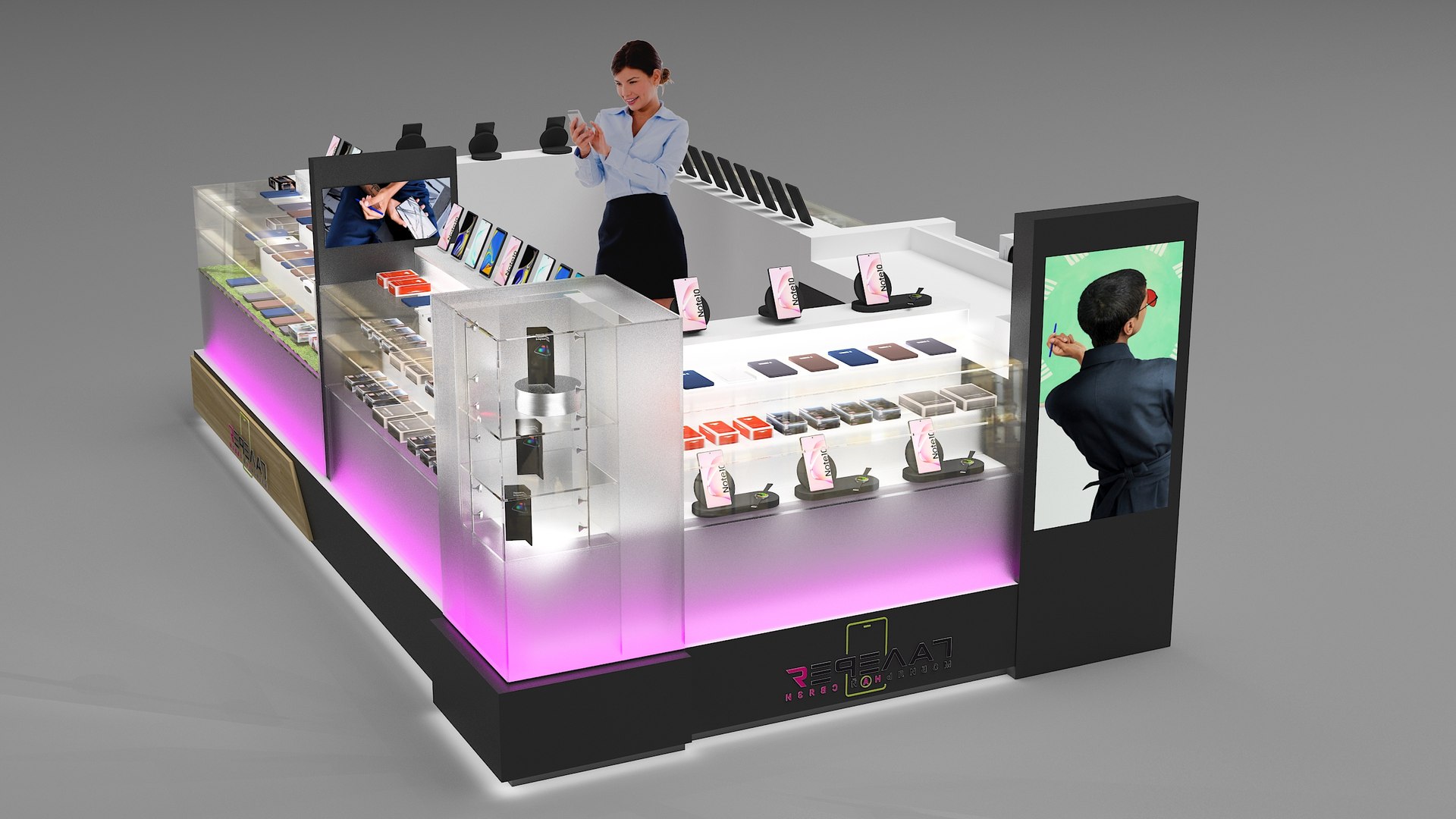 Retail Store Equipment Model TurboSquid 1827736