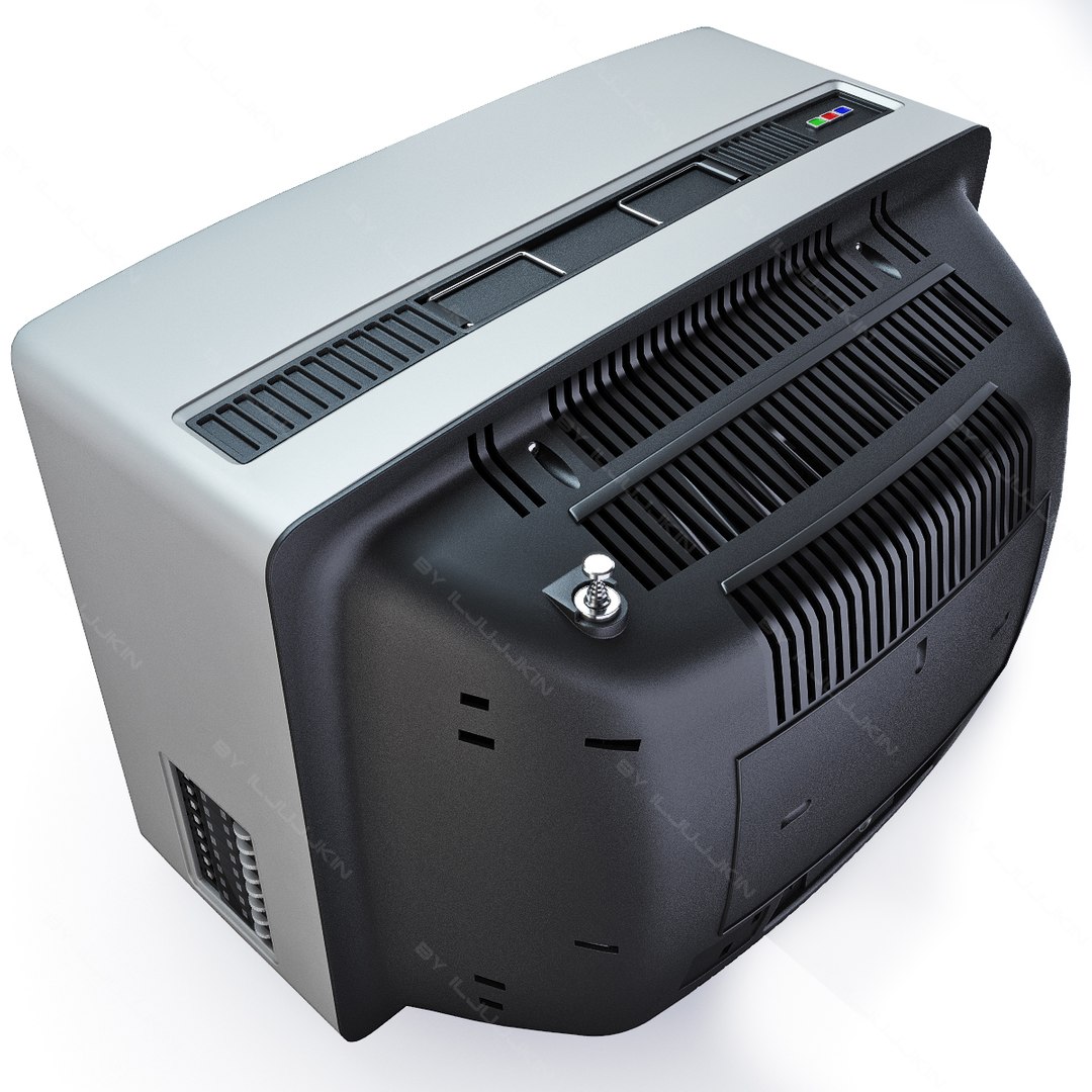 Philips 14c825 Retro Color 3d C4d