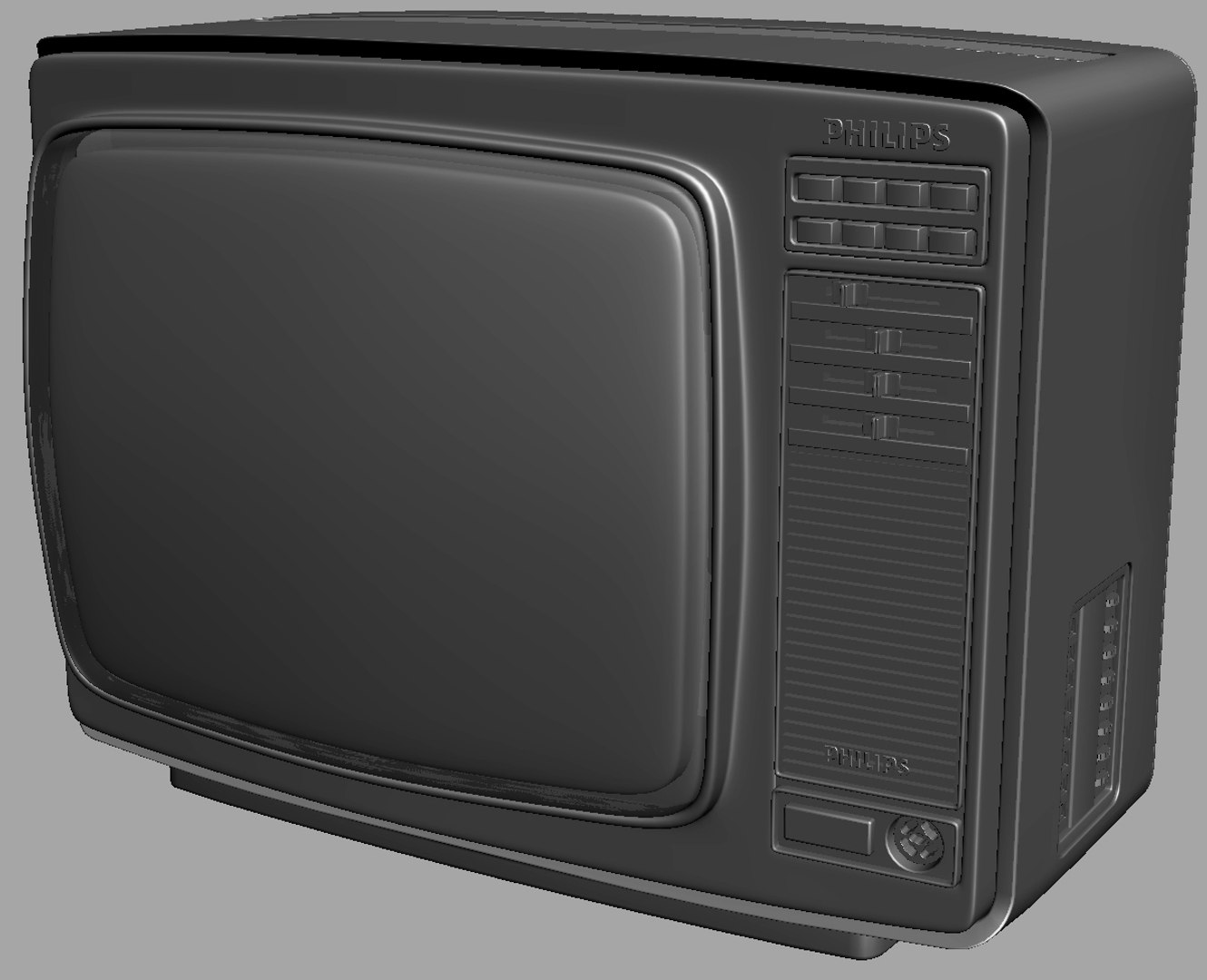 Philips 14c825 Retro Color 3d C4d Philips 14c825 Retro Color 3d C4d