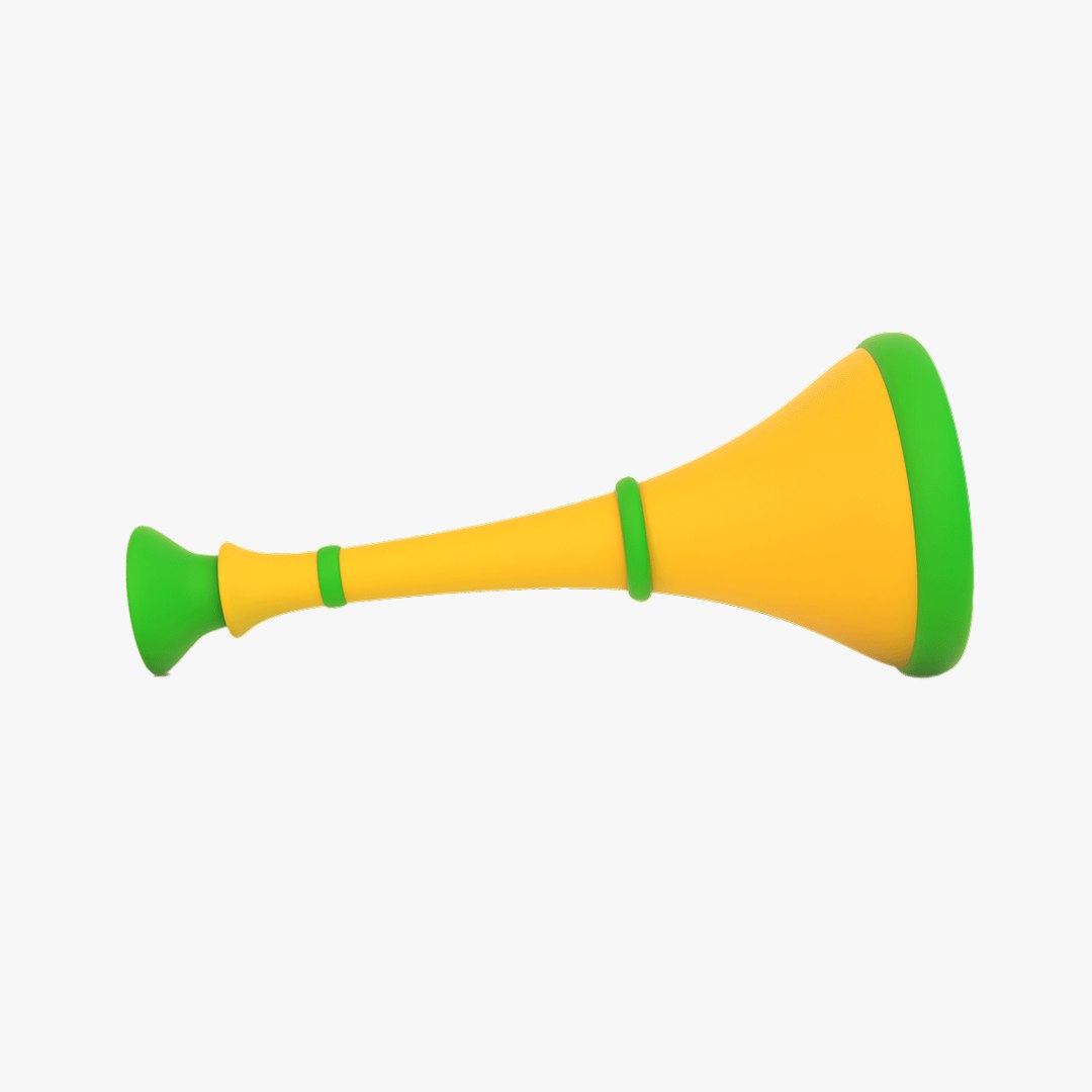 Vuvuzela Horn 3D model - TurboSquid 1906398