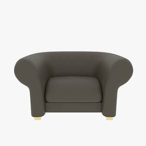 Brown Chair 3D