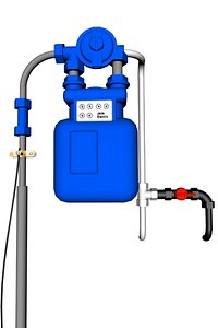 3d gas meter