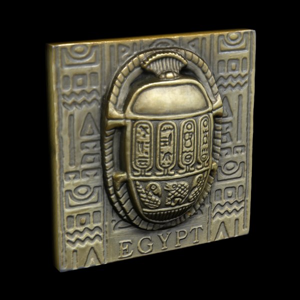 egypt magnet souvenir 3d model