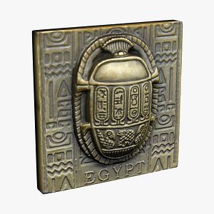 egypt magnet souvenir 3d model