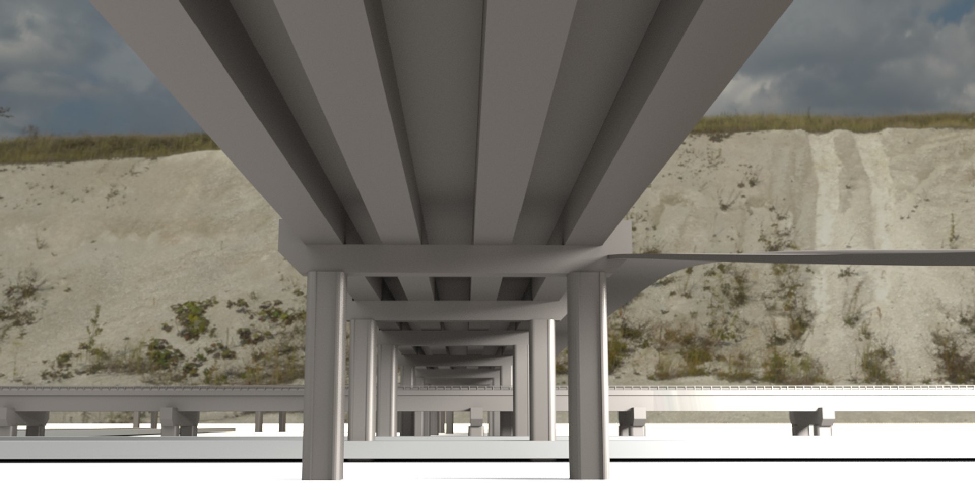 3D Highway Way Model - TurboSquid 1474588