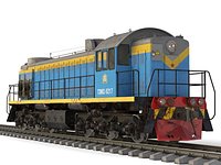Soviet diesel locomotive TEM-2