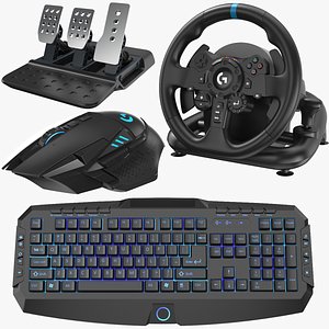 Detailed Gaming Controllers Collection