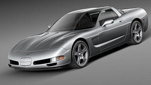 chevrolet corvette c5 vette c4d