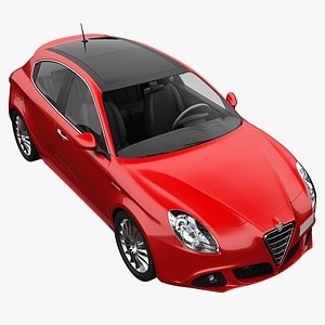 3dsmax alfa romeo giulietta 2010