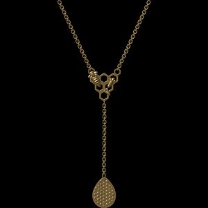 3D Honey Bee pendant model