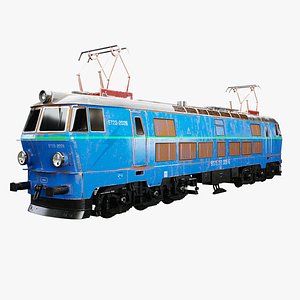 3D Electric Locomotive ET-22 Old model