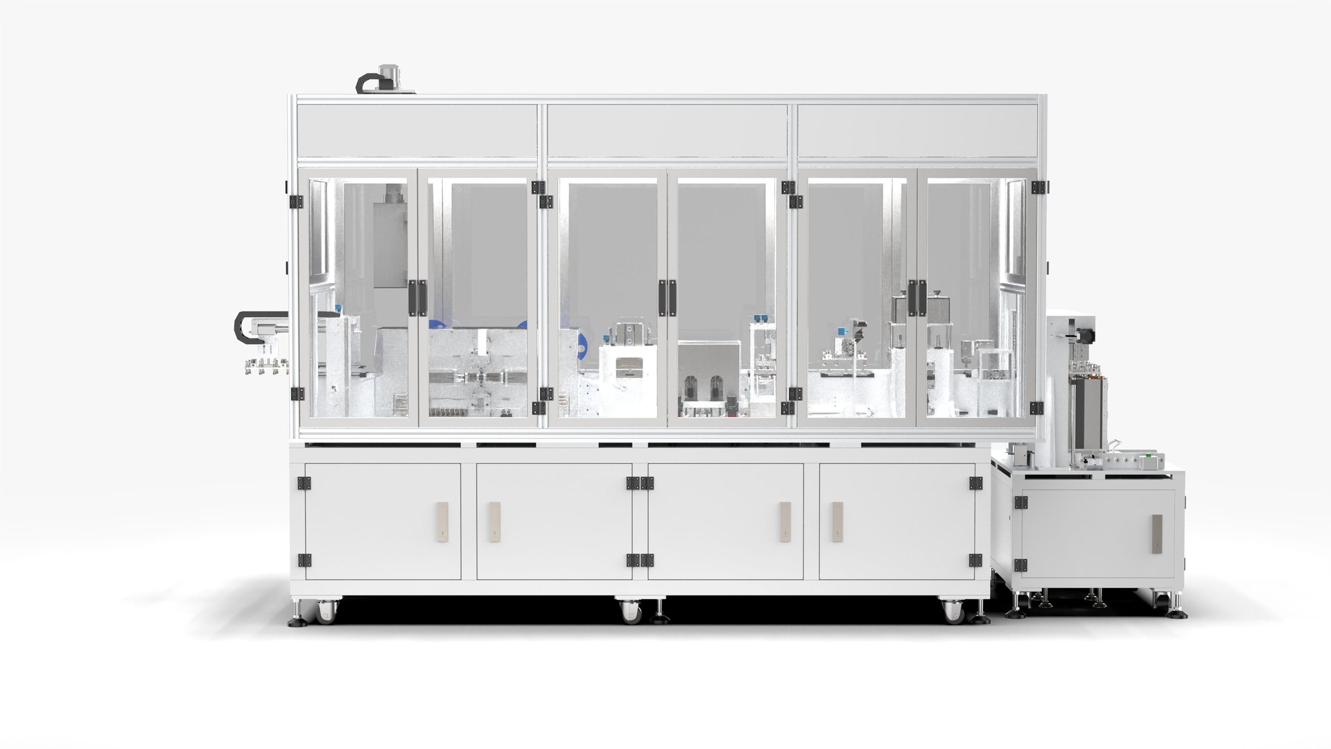 3D Model Automatic Soft Pack Battery Welding Line - TurboSquid 2153854