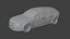 Kombiwagen Generisches Low-Poly-3D-Modell