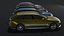 Kombiwagen Generisches Low-Poly-3D-Modell