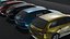 Kombiwagen Generisches Low-Poly-3D-Modell