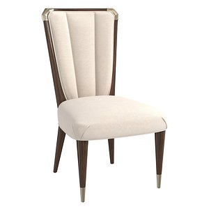 Caracole OXFORD SIDE CHAIR 3D model