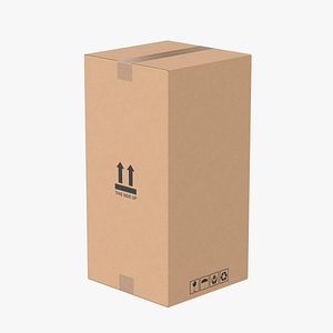 Cardboard Box 50x50x100 Closed