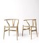 CH24 Wishbone Chairs