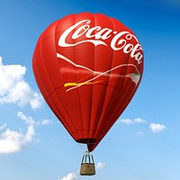 Air Balloon Coca Cola