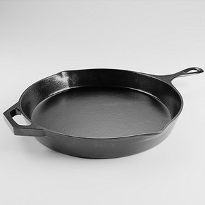 3D Cast Iron Skillet