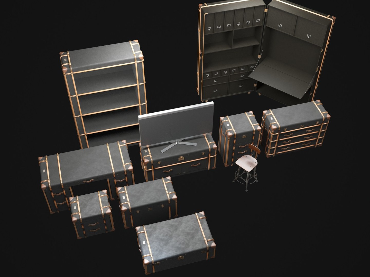 richards -trunk-collection obj https://p.turbosquid.com/ts-thumb/0U/9IQ28o/bZA8ATS9/3dmodeli3dbox7/jpg/1426536661/1920x1080/fit_q87/925750c2967dba2ff14dfff8829bc72effa93c46/3dmodeli3dbox7.jpg