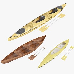 canoe boat model