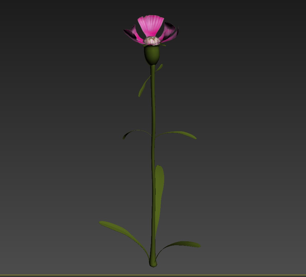 3D Flowers Animation Model - TurboSquid 1260788