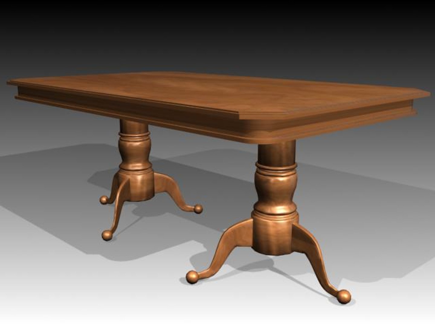3d Table Model