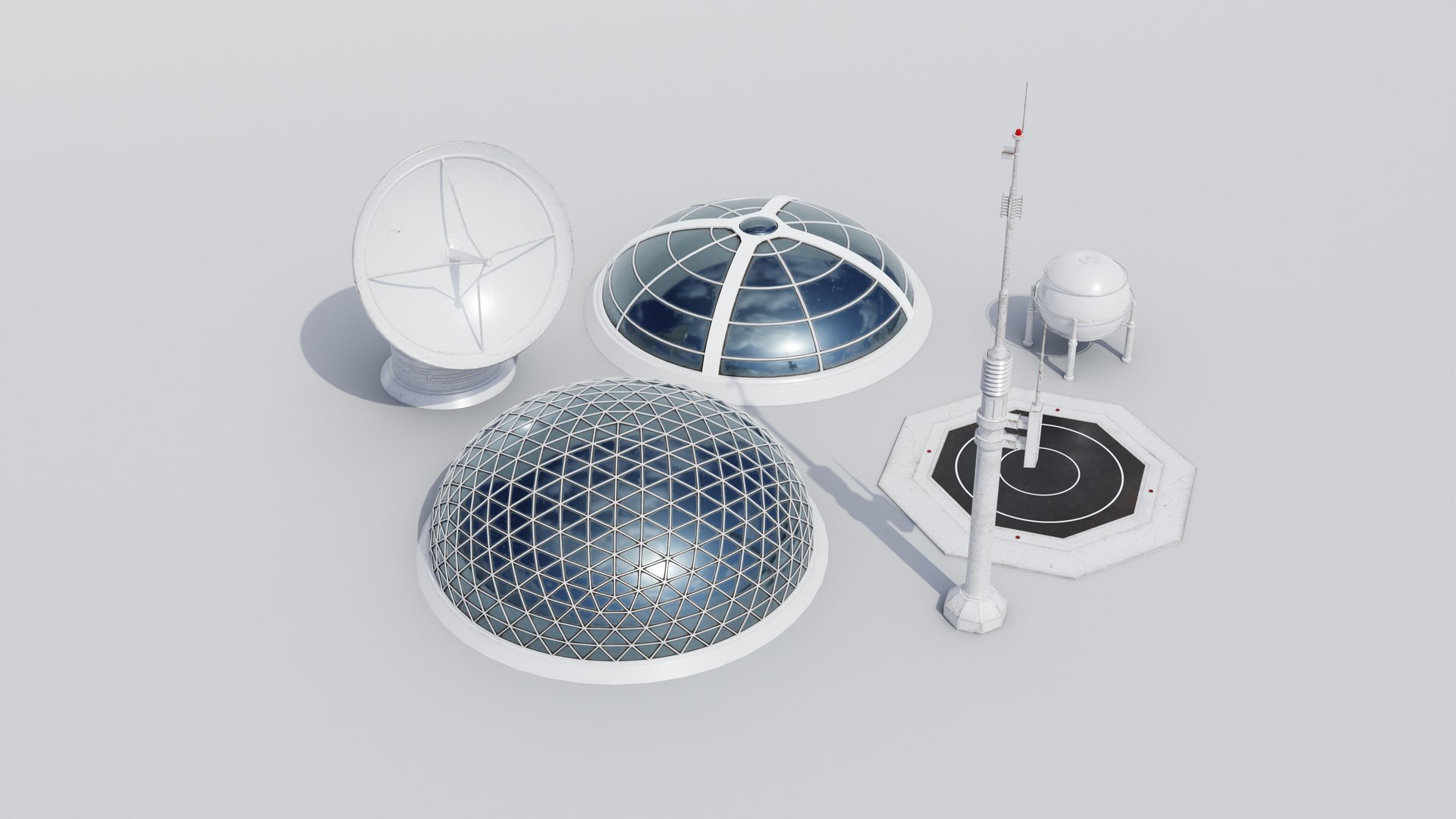 3D Space Colonization PBR - TurboSquid 2255493