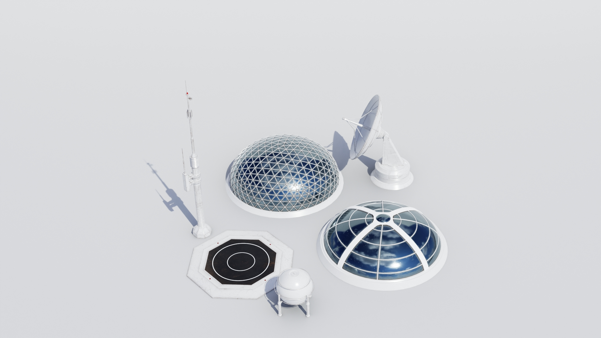 3D Space Colonization PBR - TurboSquid 2255493