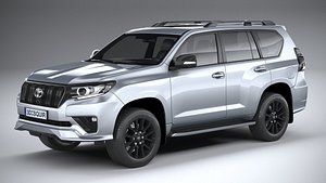 3D toyota land 2021