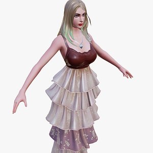 woman 3D model