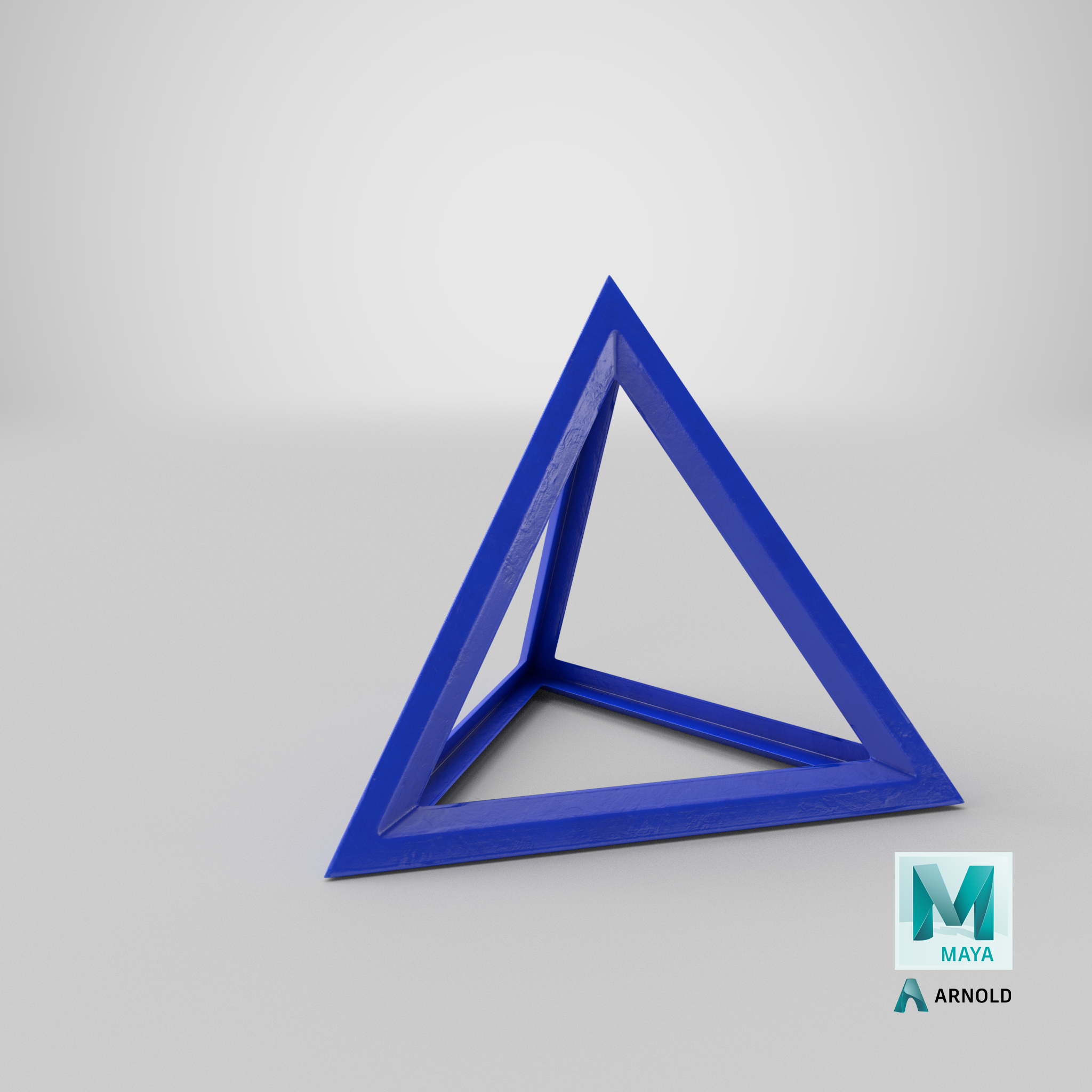 Tetraeder 3DModell TurboSquid 1641210