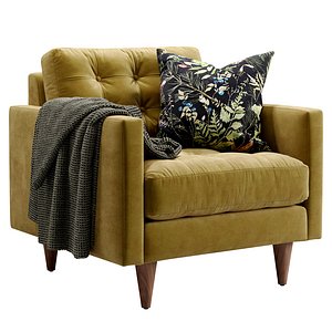 Eliot Apartment Chair 3D model
