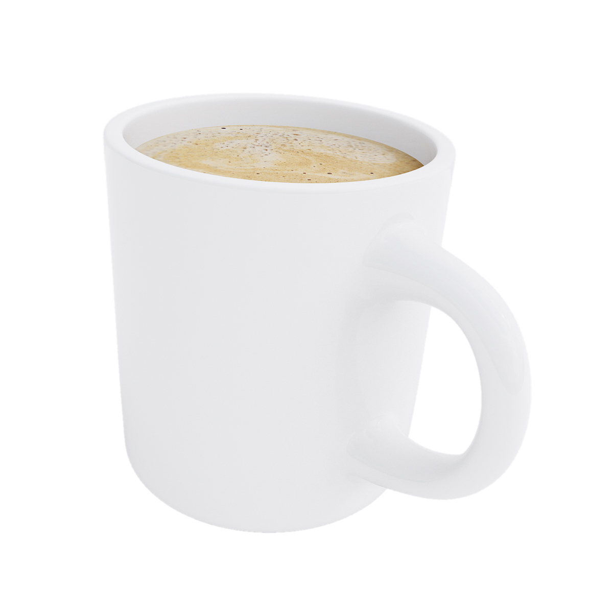 Milk coffee mug model TurboSquid 1677351