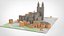 Magdeburg Cathedral Germany Low-poly