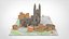 Magdeburg Cathedral Germany Low-poly