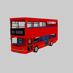 London Bus 3D model