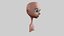 Busto feminino de desenho animado - Blender