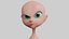 Busto feminino de desenho animado - Blender