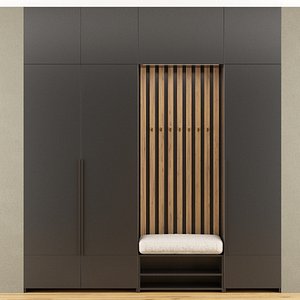 hall furniture 3D