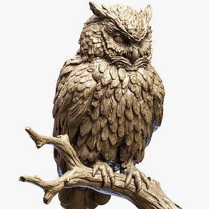 Barn Owl Printable model