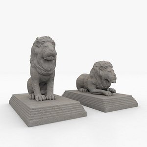 lion staues
